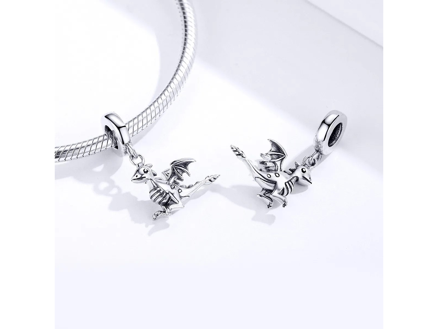 Charm Dije Plata 925 Dragon Silver  3