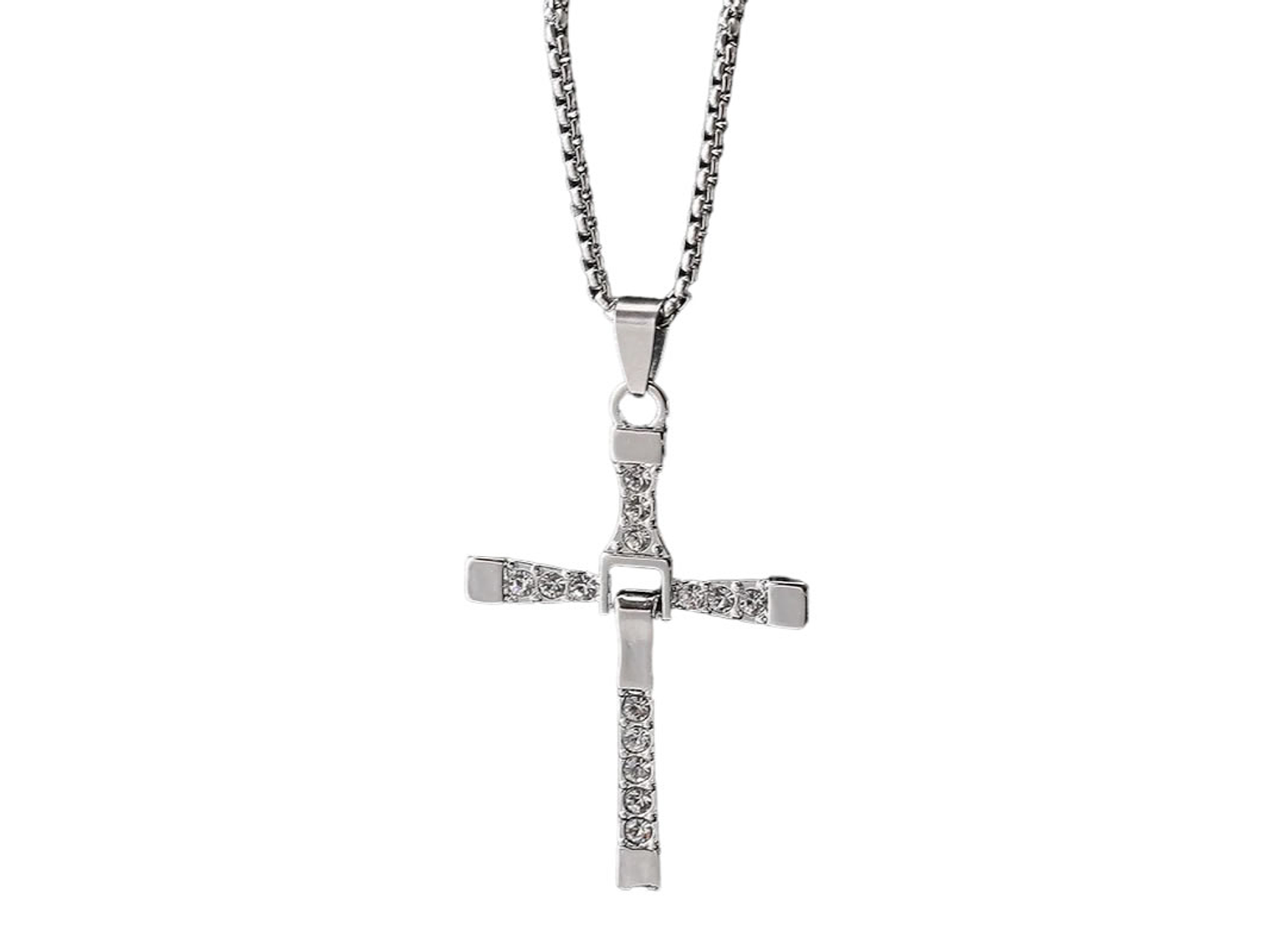 Collar Cruz de Dominic Toretto Acero 50x30mm 1