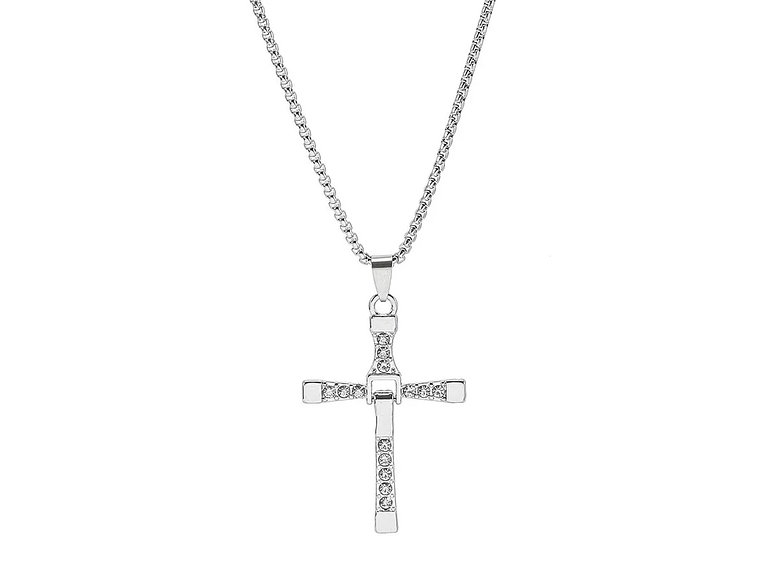 Collar Cruz de Dominic Toretto Acero 50x30mm 4