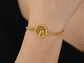 Pulsera Arbol de la Vida Dorado Acero - Miniatura 3