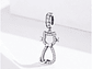 Charm Dije Plata 925 Gatito Feliz - Miniatura 3