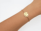Pulsera Trebol de La Suerte Dorada Acero - Miniatura 2