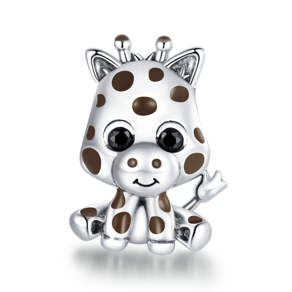 Charm Dije Plata Jirafa Bebe