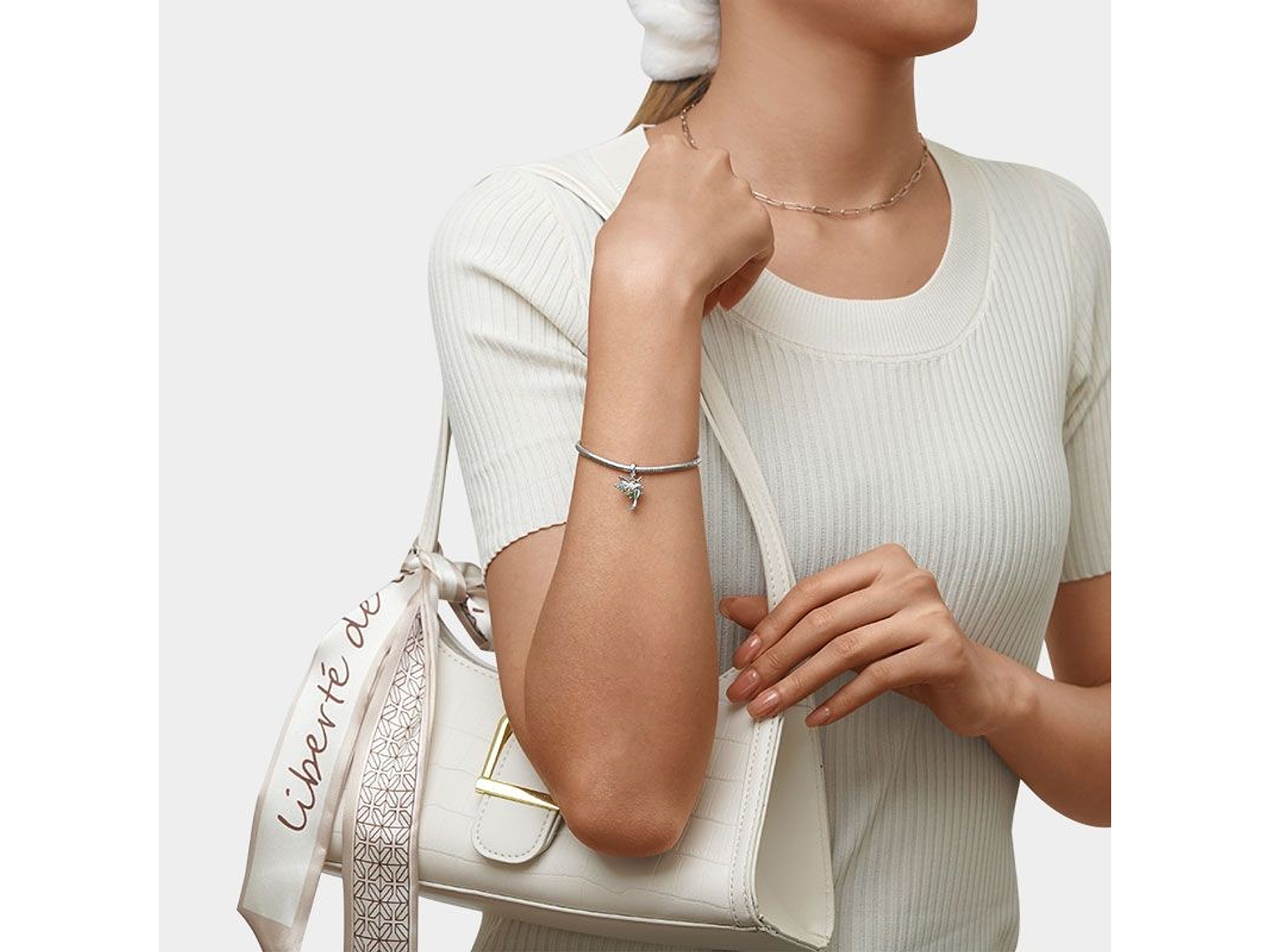 Charm Dije Colgante Colibrí Ave Pajaro de Cola 4