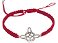 Pulsera Plata 925 Nudo de Bruja Hilo Rojo Circones Trenzado - Miniatura 2