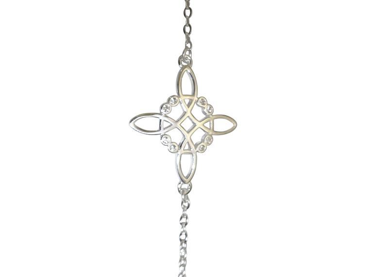 Pulsera Plata 925 Nudo de Bruja Celta Circones 3