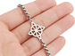 Pulsera Nudo de Bruja Celta Plateada Acero MD1125 - Miniatura 3