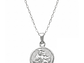 Collar Medalla Plata 925 Virgen Del Carmen Milagrosa - Miniatura 1