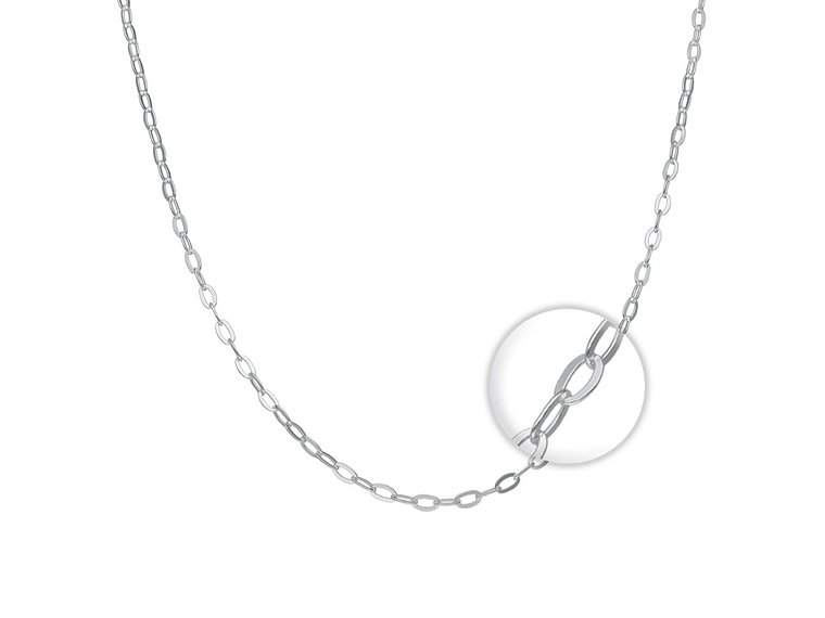 Collar Medalla Plata 925 Virgen Del Carmen Milagrosa 2