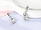 Charm Dije Plata 925 Gato Sentado Collar Azul - Miniatura 4