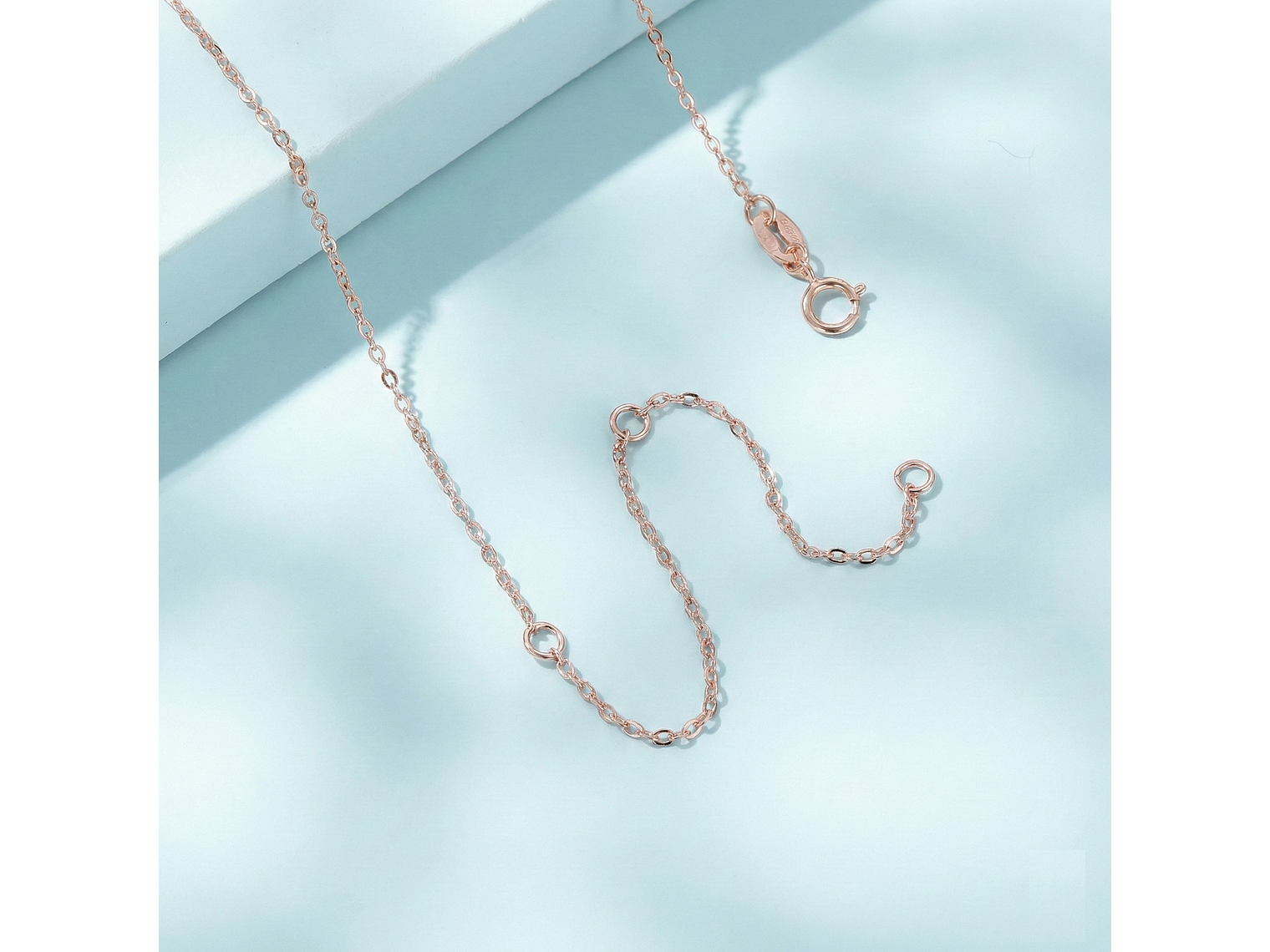 Collar Plata 925 Infinito y Corazón Dorado 5