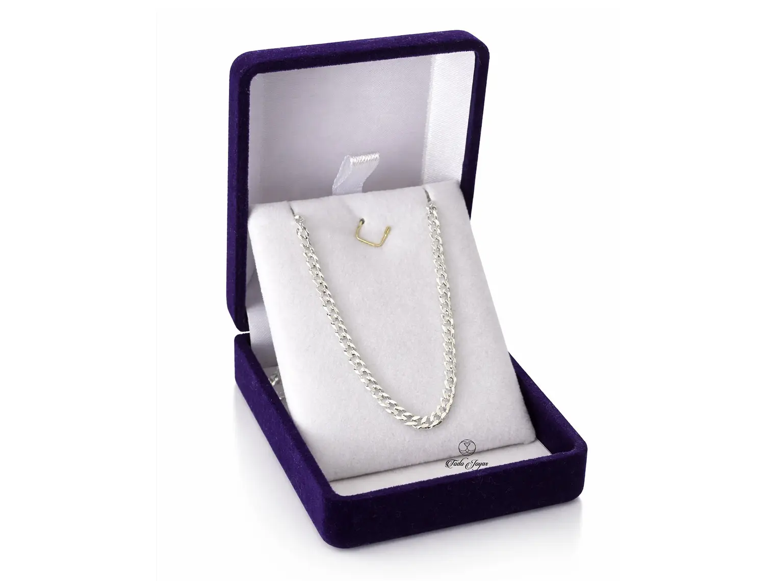 Cadena Plata 925 3mm 60cm Modelo Grumet 2