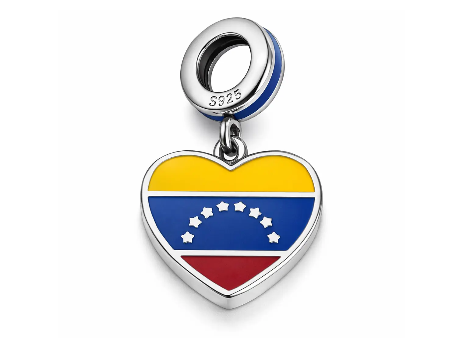 Charm Dije Plata 925 Venezuela Corazón 3