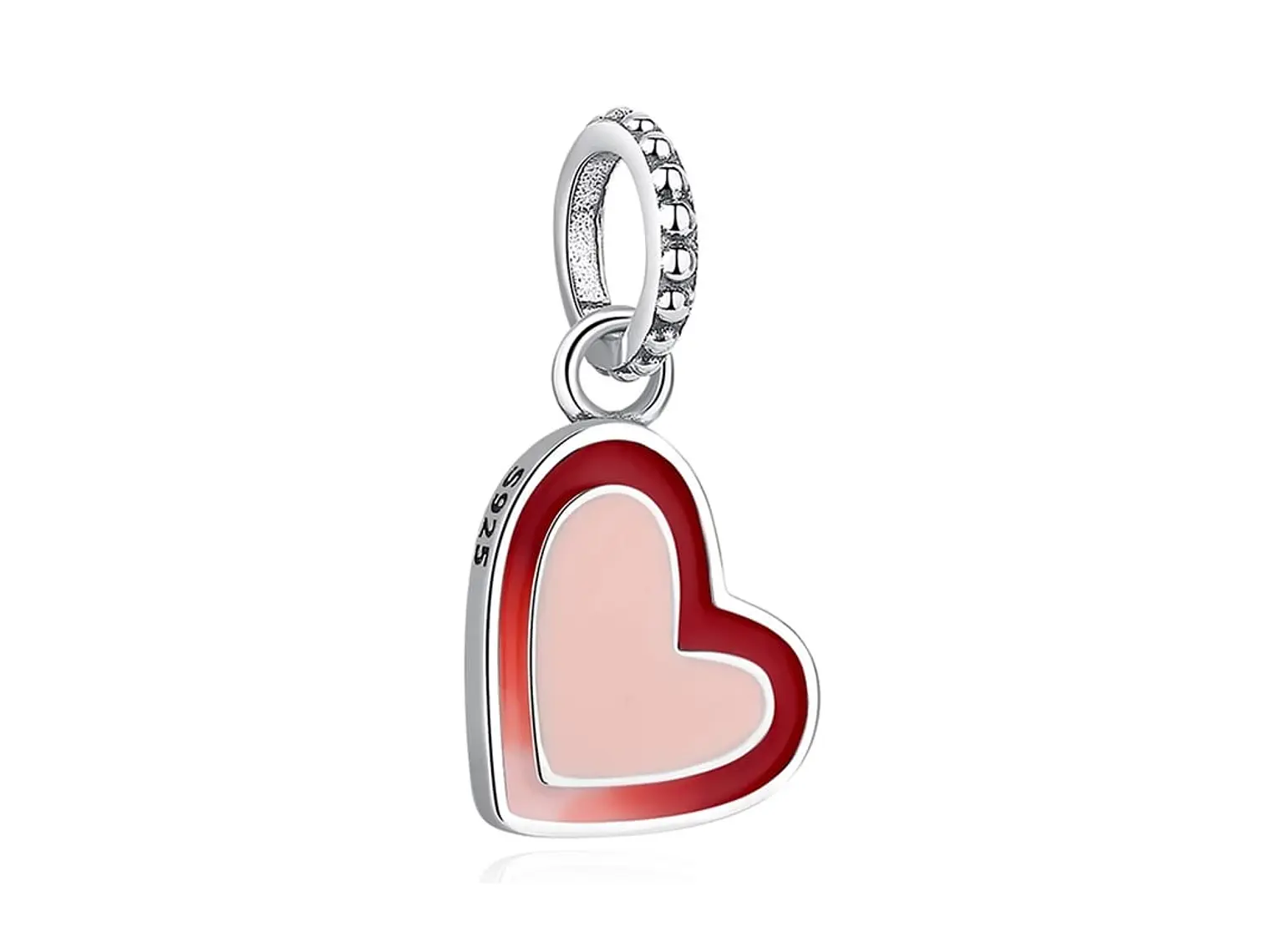 Charm Dije Plata 925 Corazon Loved 1