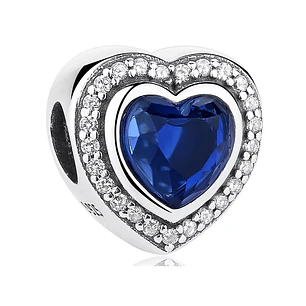 Charm Dije Plata 925 Corazón del Océano Titanic