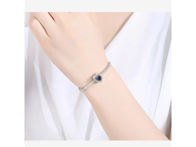 Charm Dije Plata 925 Corazón del Océano Titanic 2