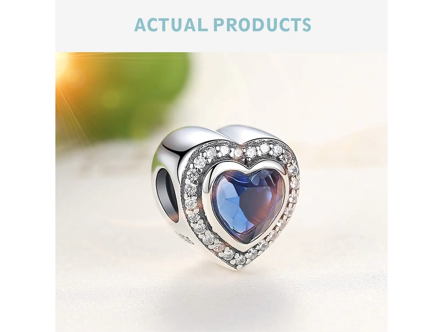 Charm Dije Plata 925 Corazón del Océano Titanic 5