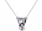 Charm Dije Plata 925 Niña Con Peluche Unicornio - Miniatura 4