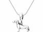 Charm Dije Plata 925 Perro Salchicha Dachshund - Miniatura 4