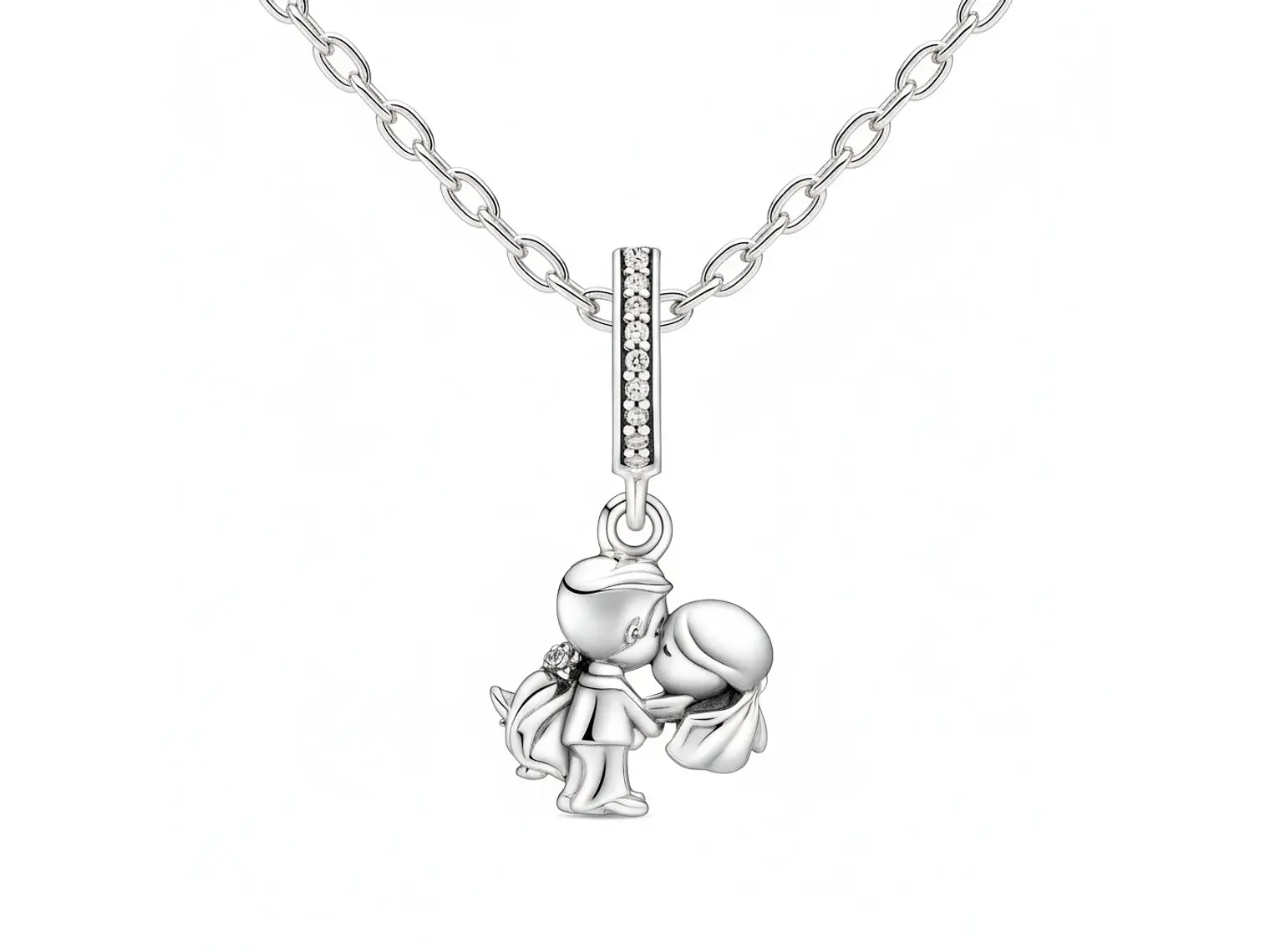 Charm Dije Plata 925 Pareja Esposos Boda 3