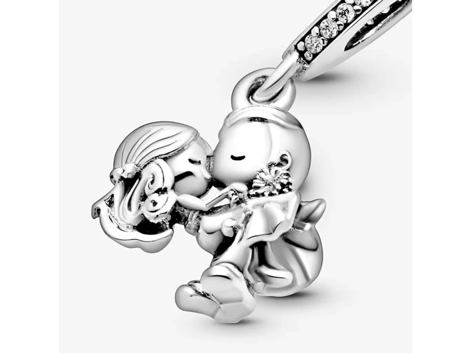 Charm Dije Plata 925 Pareja Esposos Boda 4
