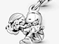 Charm Dije Plata 925 Pareja Esposos Boda - Miniatura 4