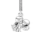 Charm Dije Plata 925 Pareja Esposos Boda - Miniatura 1