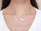 Collar Plata 925 Gatito Jugueton y Circón - Miniatura 6