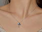 Collar Plata 925 Gatito con Luna y Estrella - Miniatura 2