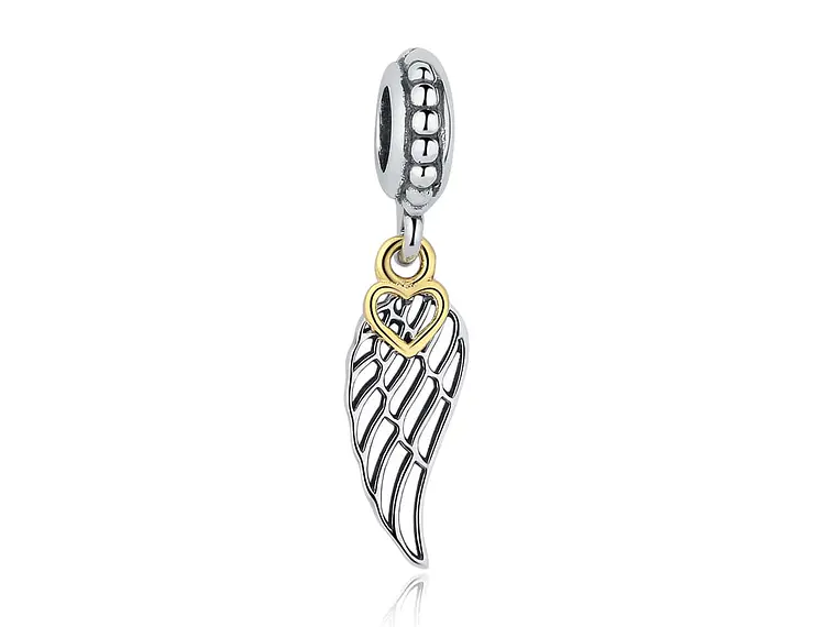 Charm Dije Plata 925 Ala De Angel 1