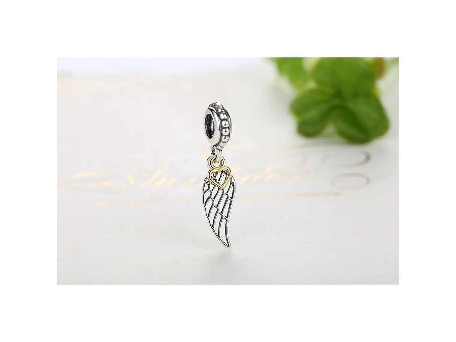 Charm Dije Plata 925 Ala De Angel 2