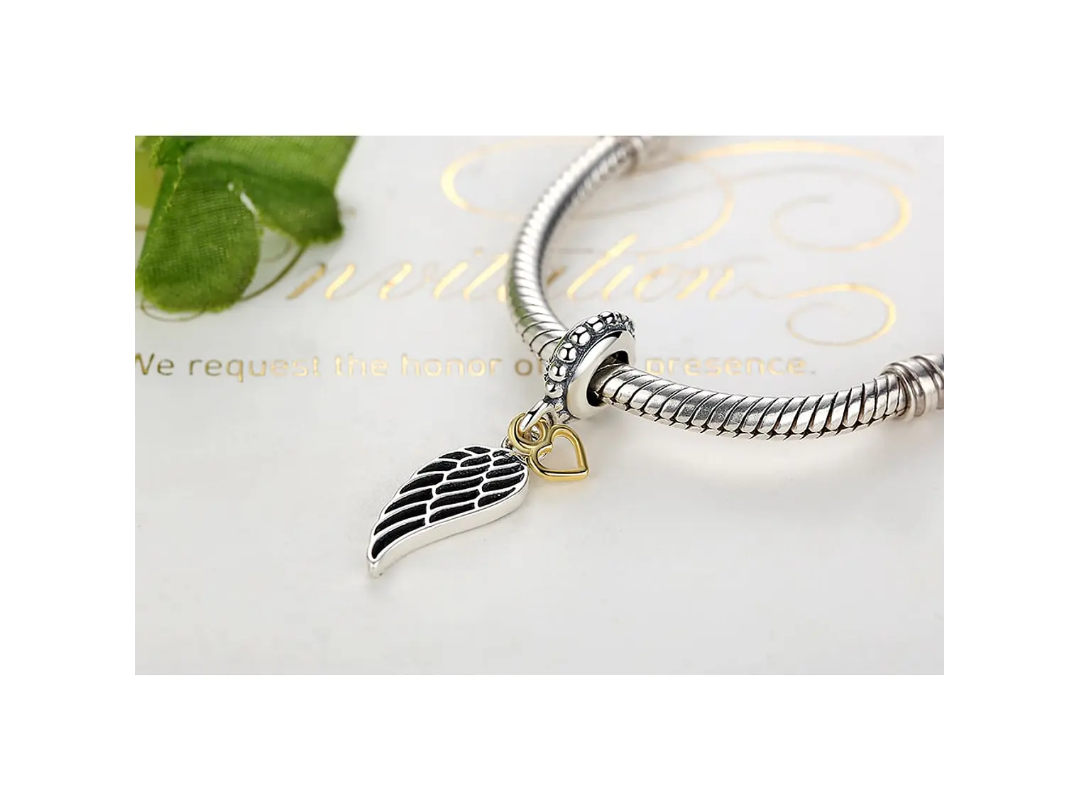 Charm Dije Plata 925 Ala De Angel 3