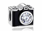 Charm Dije Plata 925 Camara Fotográfica 697 - Miniatura 1