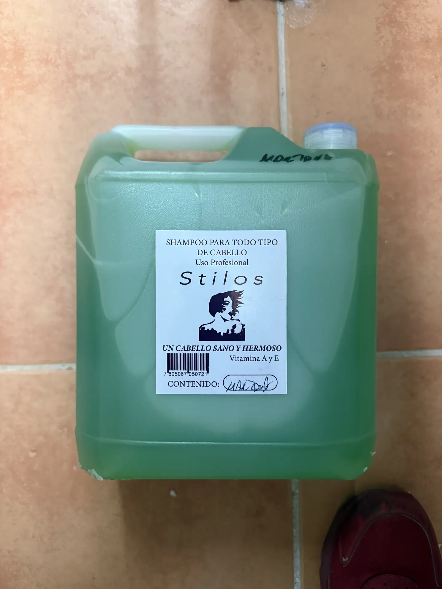 Shampoo Bidón 5 litros Stylos 2