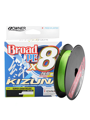 Multifilamento Owner Kizuna x8 135m Verde