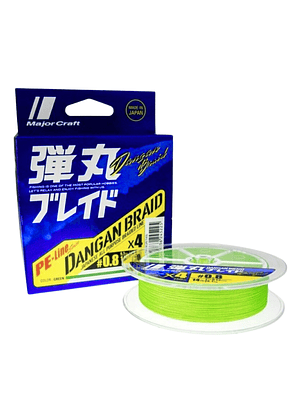 Multifilamento Dangan Braid x4 150m Verde