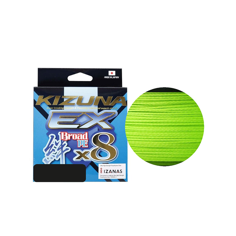 Multifilamento Owner Kizuna EX x8 300m Verde 1