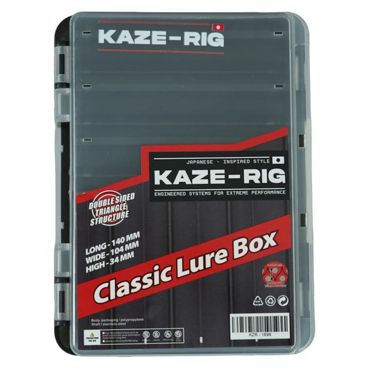 Caja Kaze-Rig Classic Lure Box Doble Cara 4