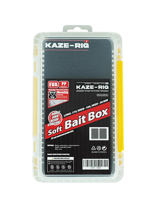 Caja Kaze-Rig Soft Bait Box Doble Cara