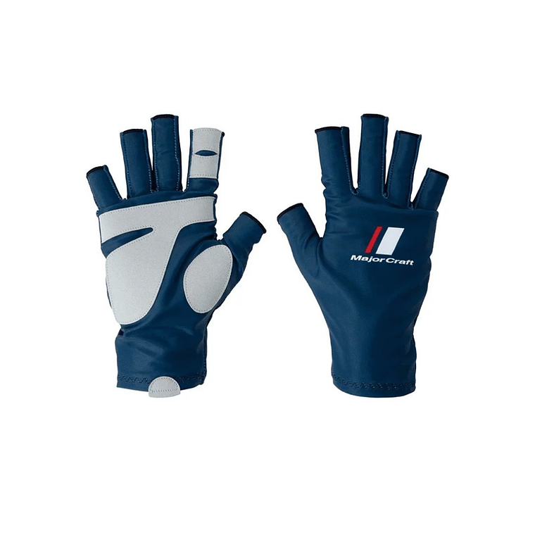 Guantes Major Craft UV Cut-Glove Navy 1