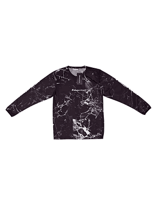 Polera Major Craft Manga larga Dark Grey