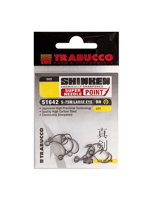 Anzuelo Trabucco Shinken S-75MBN 10pcs
