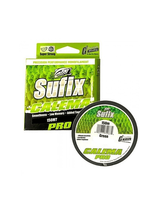 Nylon Sufix Calema Pro 150m Verde musgo