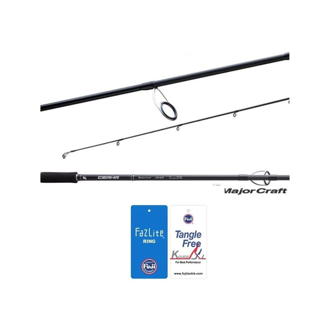 Caña Major Craft Ceana CNS-702M 2.13m 7-28g 2