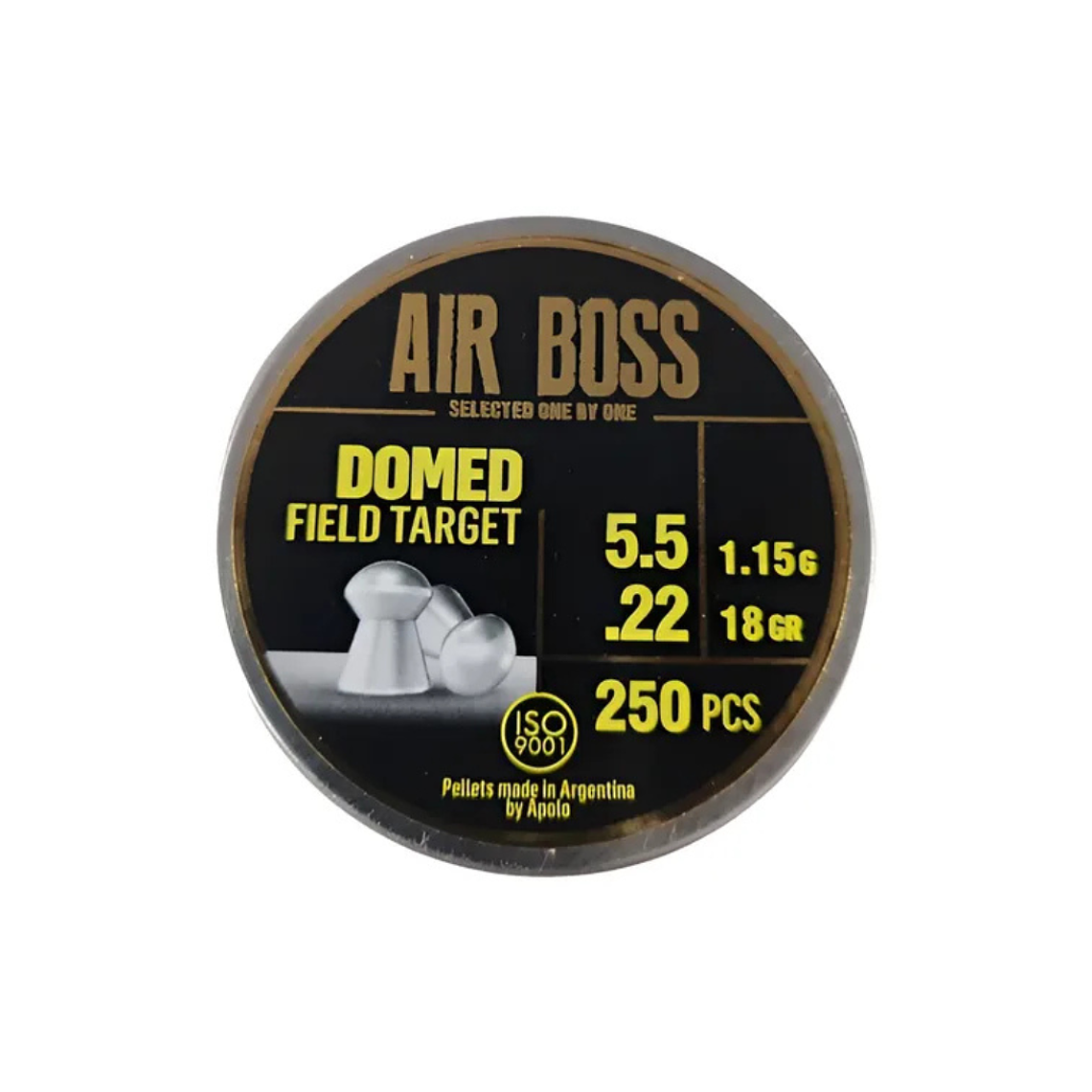 Poston Air Boss Domed Field Target 5.5 18gr 250pcs 1