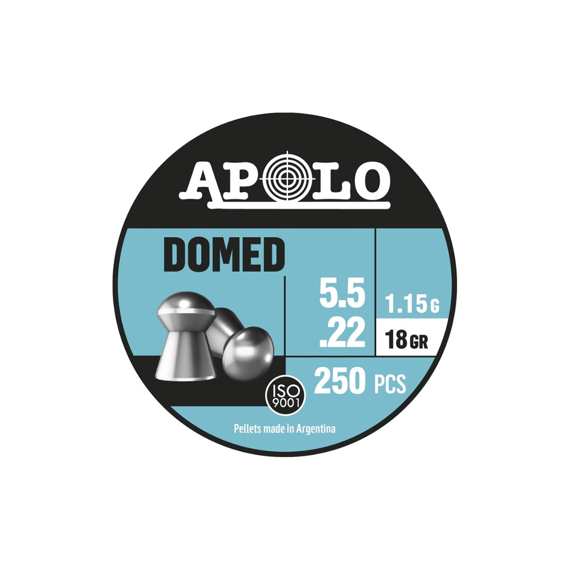 Poston Apolo Domed 5.5 18gr 250pcs 1