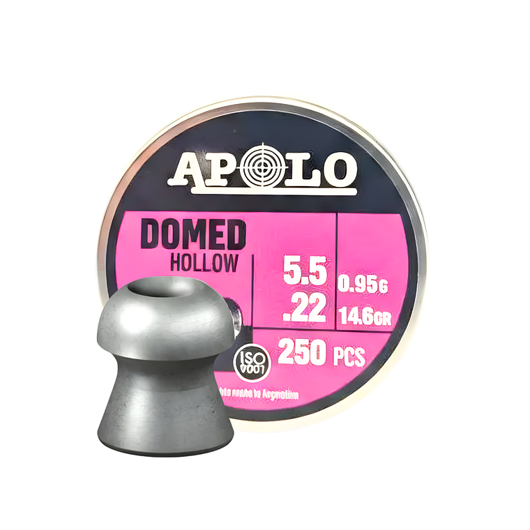 Poston Apolo Domed Hollow 5.5 14.6gr 250pcs 1