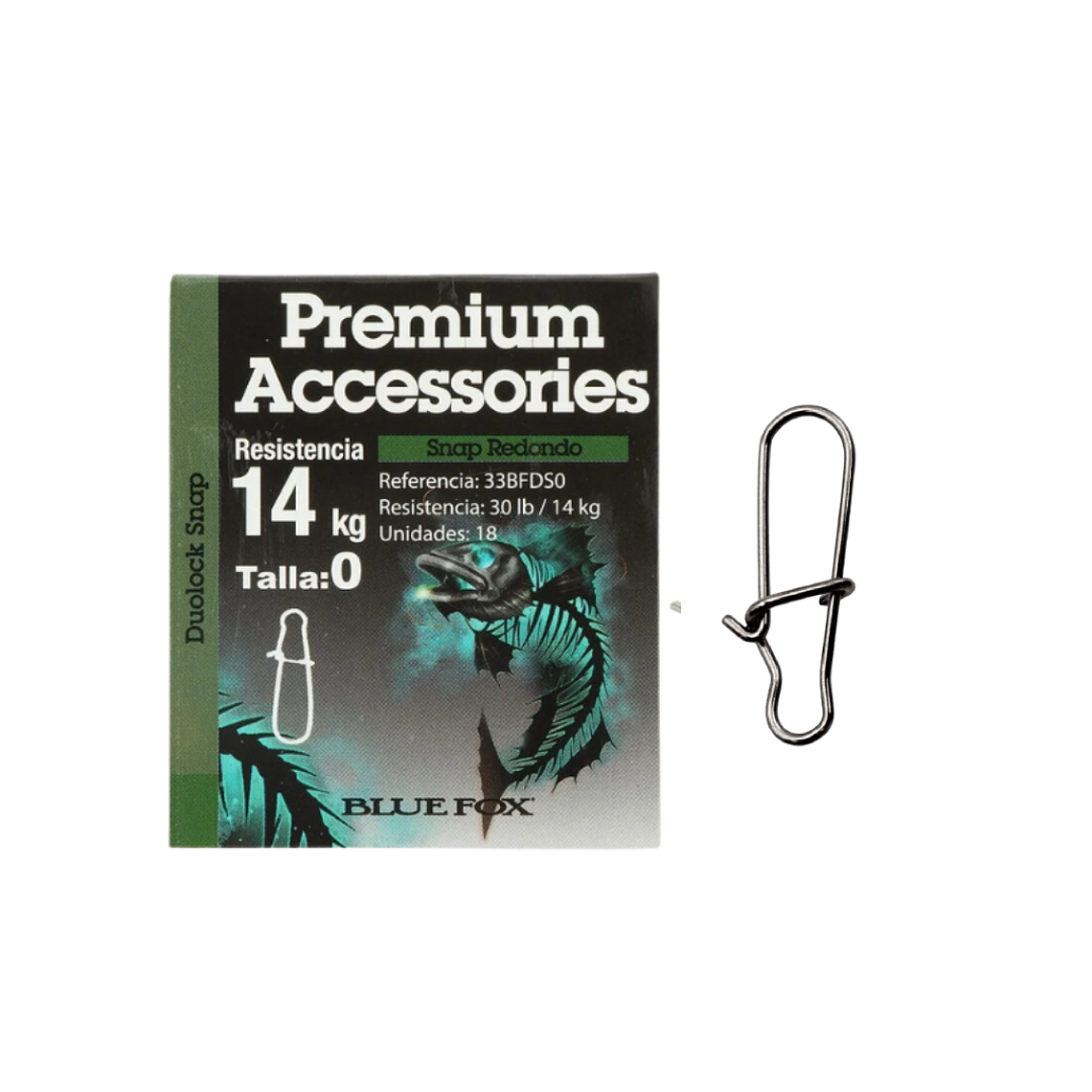 Snap Redondo Blue Fox 2