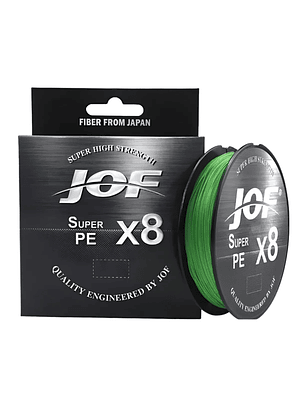 Multifilamento JOF Super PE X8 150m Verde