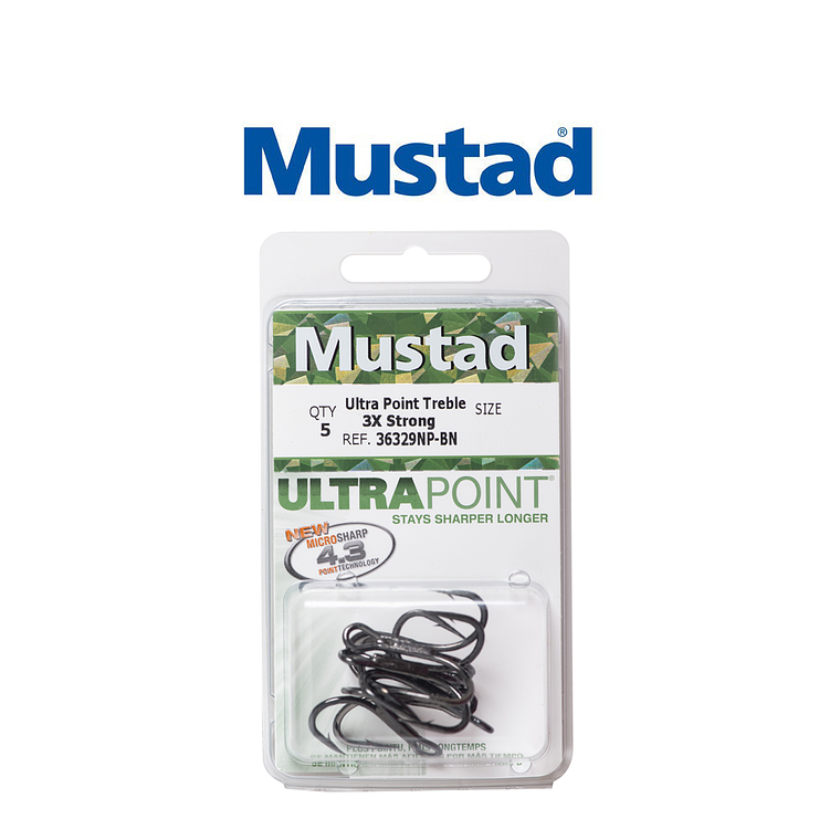 Anzuelo Triple Mustad Ultra Point 3